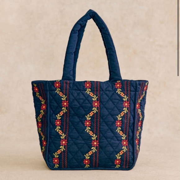Sezane | Bag | Quilted Tote Bag • Sezane x Lucia Vergara - Picture 14 of 15